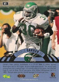 1996 Classic NFL Experience - Super Bowl Gold #83 Charlie Garner Back