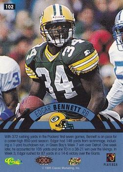 1996 Classic NFL Experience - Super Bowl Gold #102 Edgar Bennett Back