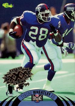 1996 Classic NFL Experience - Super Bowl Gold #109 Tyrone Wheatley Front