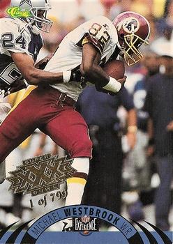 1996 Classic NFL Experience - Super Bowl Gold #116 Michael Westbrook Front