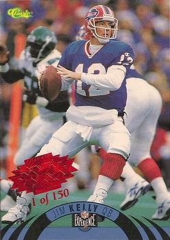 1996 Classic NFL Experience - Super Bowl Red #16 Jim Kelly Front