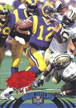 1996 Classic NFL Experience - Super Bowl Red #52 Chris Miller Front