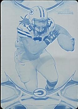2015 Finest - Printing Plates Cyan #53 Eddie Lacy Front