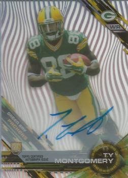 2015 Topps High Tek - Autographs #89 Ty Montgomery Front