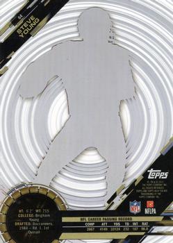 2015 Topps High Tek - Pattern 2 Spiral / Dots #64 Steve Young Back