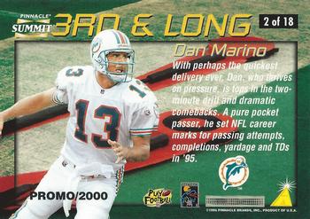 1996 Summit - Third and Long Promos #2 Dan Marino Back