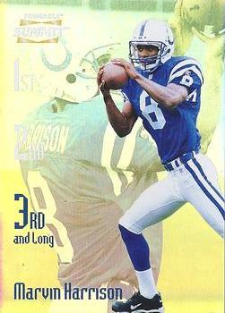 1996 Summit - Third and Long Promos #11 Marvin Harrison Front