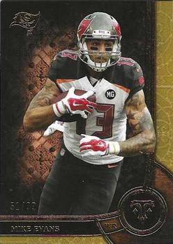 2015 Topps Triple Threads - Gold #43 Mike Evans Front