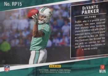 2015 Panini Rookies & Stars - Progression #RP15 DeVante Parker Back