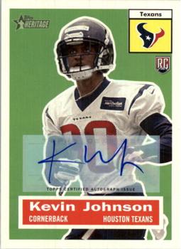 2015 Topps Heritage - Autographs #6 Kevin Johnson Front