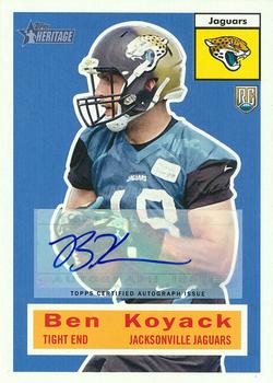 2015 Topps Heritage - Autographs #40 Ben Koyack Front
