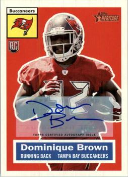 2015 Topps Heritage - Autographs #90 Dominique Brown Front