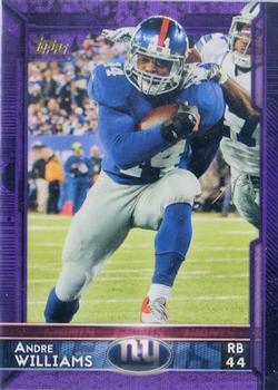 2015 Topps - Purple #121 Andre Williams Front