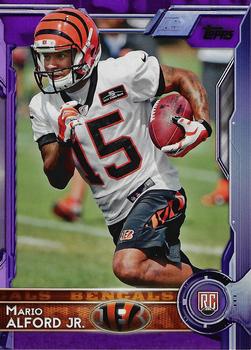 2015 Topps - Purple #481 Mario Alford Jr. Front