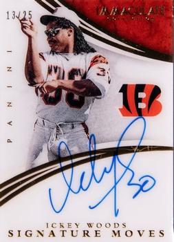 2015 Panini Immaculate Collection - Signature Moves #SM-IW Ickey Woods Front