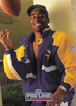 1992 Pro Line Portraits - National Convention #NNO Cris Carter Front
