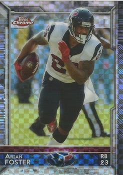 2015 Topps Chrome - Xfractors #38 Arian Foster Front