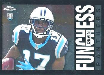 2015 Topps Chrome - 60th Anniversary Rookies #T60RC-DF Devin Funchess Front
