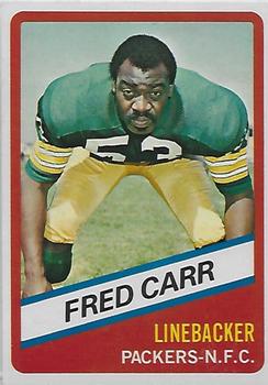 1976 Town Talk Bread #19 Fred Carr Front
