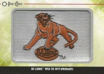 2014 Upper Deck CFL - O-Pee-Chee Team Logo Patches #TL-28 Grey Cup Front