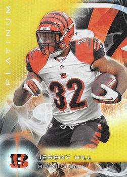 2015 Topps Platinum - Gold #47 Jeremy Hill Front