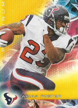 2015 Topps Platinum - Gold #62 Arian Foster Front