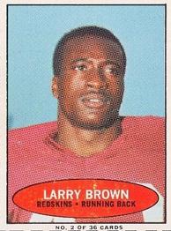 1971 Bazooka #2 Larry Brown Front