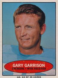1971 Bazooka #24 Gary Garrison Front