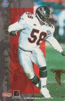 1995 Pro Magnets #10 Jessie Tuggle Front