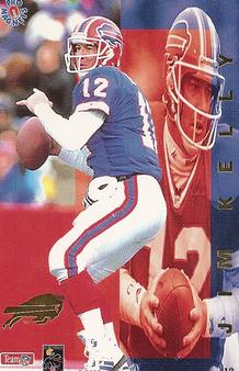 1995 Pro Magnets #12 Jim Kelly Front