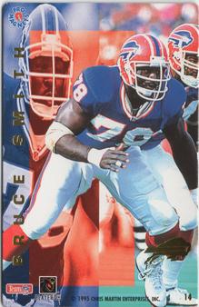 1995 Pro Magnets #14 Bruce Smith Front