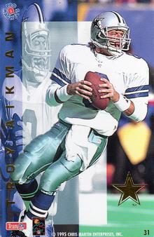 1995 Pro Magnets #31 Troy Aikman Front