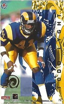 1995 Pro Magnets #75 Todd Lyght Front