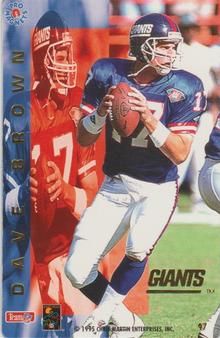 1995 Pro Magnets #97 Dave Brown Front