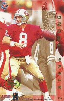 1995 Pro Magnets #125 Steve Young Front
