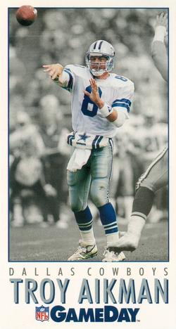 1992 GameDay Atlanta National Convention #6 Troy Aikman Front