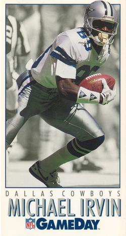 1992 GameDay Atlanta National Convention #41 Michael Irvin Front