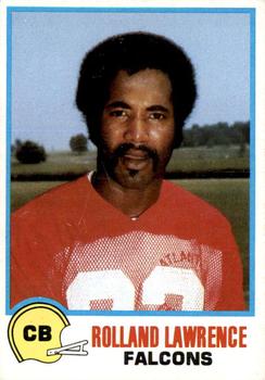 1978 Topps Holsum #1 Rolland Lawrence Front