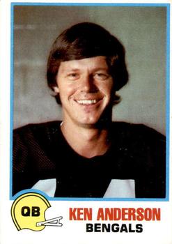 1978 Topps Holsum #5 Ken Anderson Front