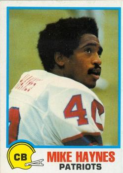 1978 Topps Holsum #20 Mike Haynes Front