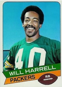 1977 Topps Holsum Green Bay Packers & Minnesota Vikings #3 Will Harrell Front