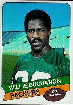 1977 Topps Holsum Green Bay Packers & Minnesota Vikings #9 Willie Buchanon Front