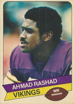 1977 Topps Holsum Green Bay Packers & Minnesota Vikings #13 Ahmad Rashad Front