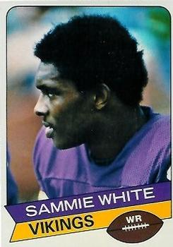 1977 Topps Holsum Green Bay Packers & Minnesota Vikings #14 Sammy White Front