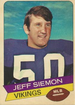 1977 Topps Holsum Green Bay Packers & Minnesota Vikings #19 Jeff Siemon Front