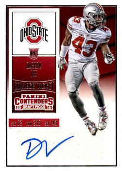 2016 Panini Contenders Draft Picks #178 Darron Lee Front