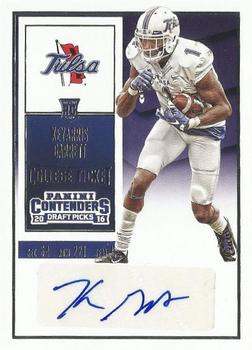 2016 Panini Contenders Draft Picks #346 Keyarris Garrett Front