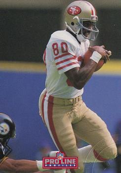1992 Pro Line Profiles - 1992 National Convention #NNO Jerry Rice Front