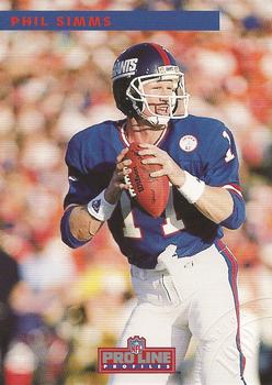 1992 Pro Line Profiles - 1992 National Convention #NNO Phil Simms Front