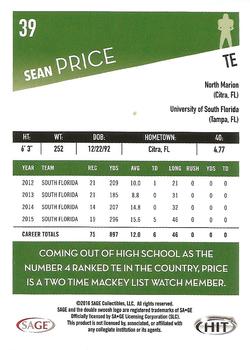 2016 SAGE HIT #39 Sean Price Back